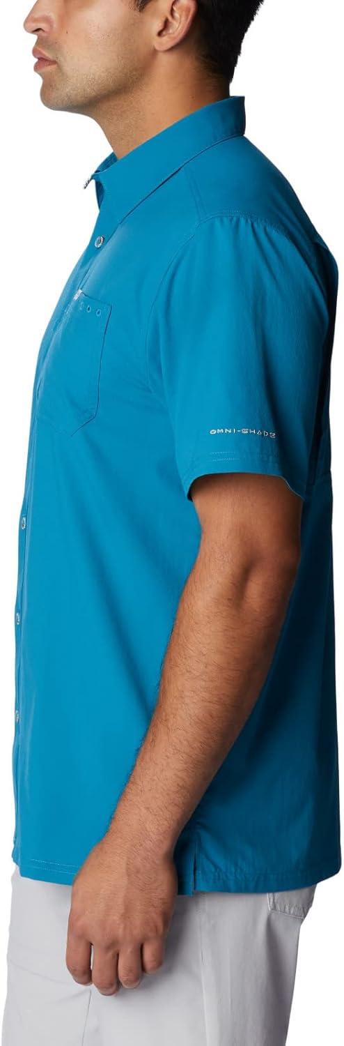 imageColumbia Mens Standard Slack Tide Camp ShirtDeep Marine