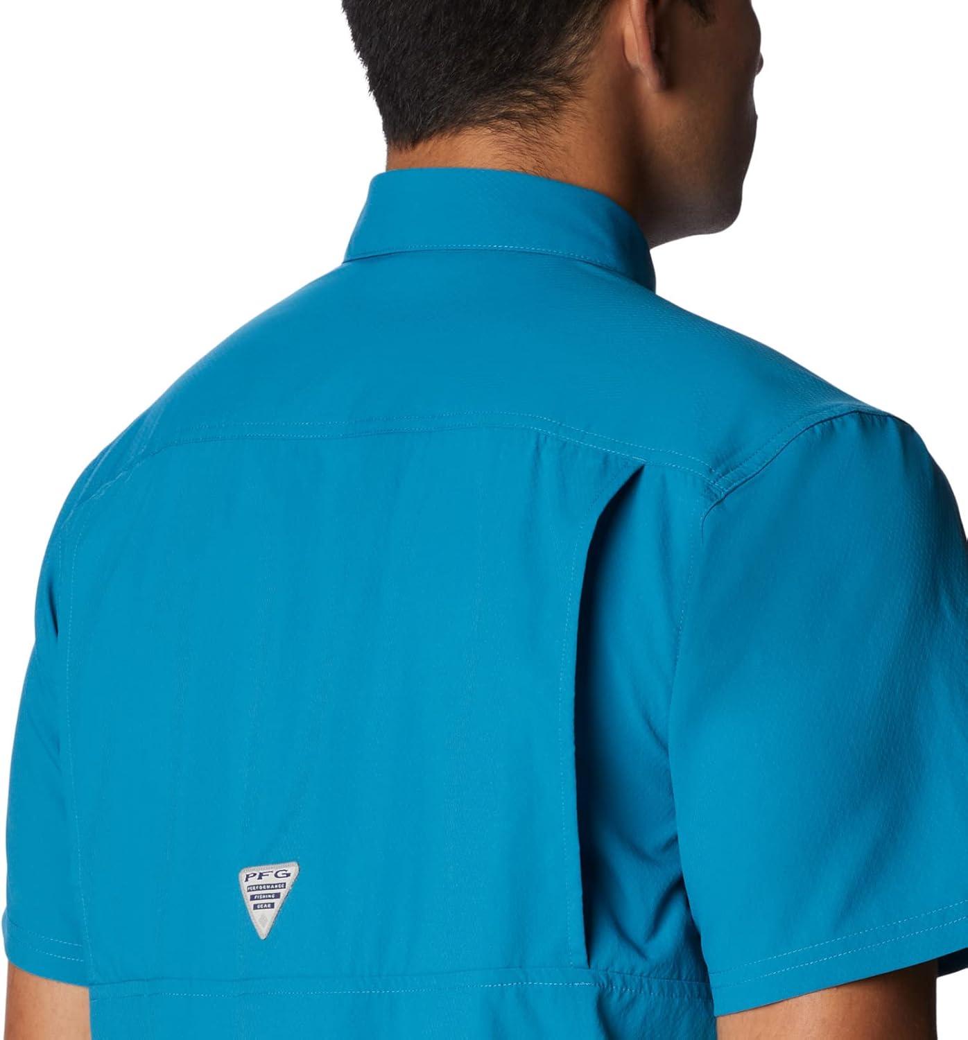 imageColumbia Mens Standard Slack Tide Camp ShirtDeep Marine