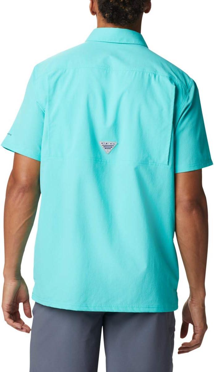 imageColumbia Mens Standard Slack Tide Camp ShirtDolphin