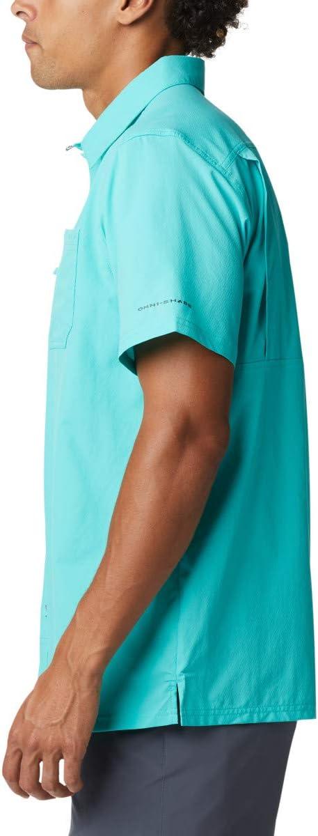 imageColumbia Mens Standard Slack Tide Camp ShirtDolphin