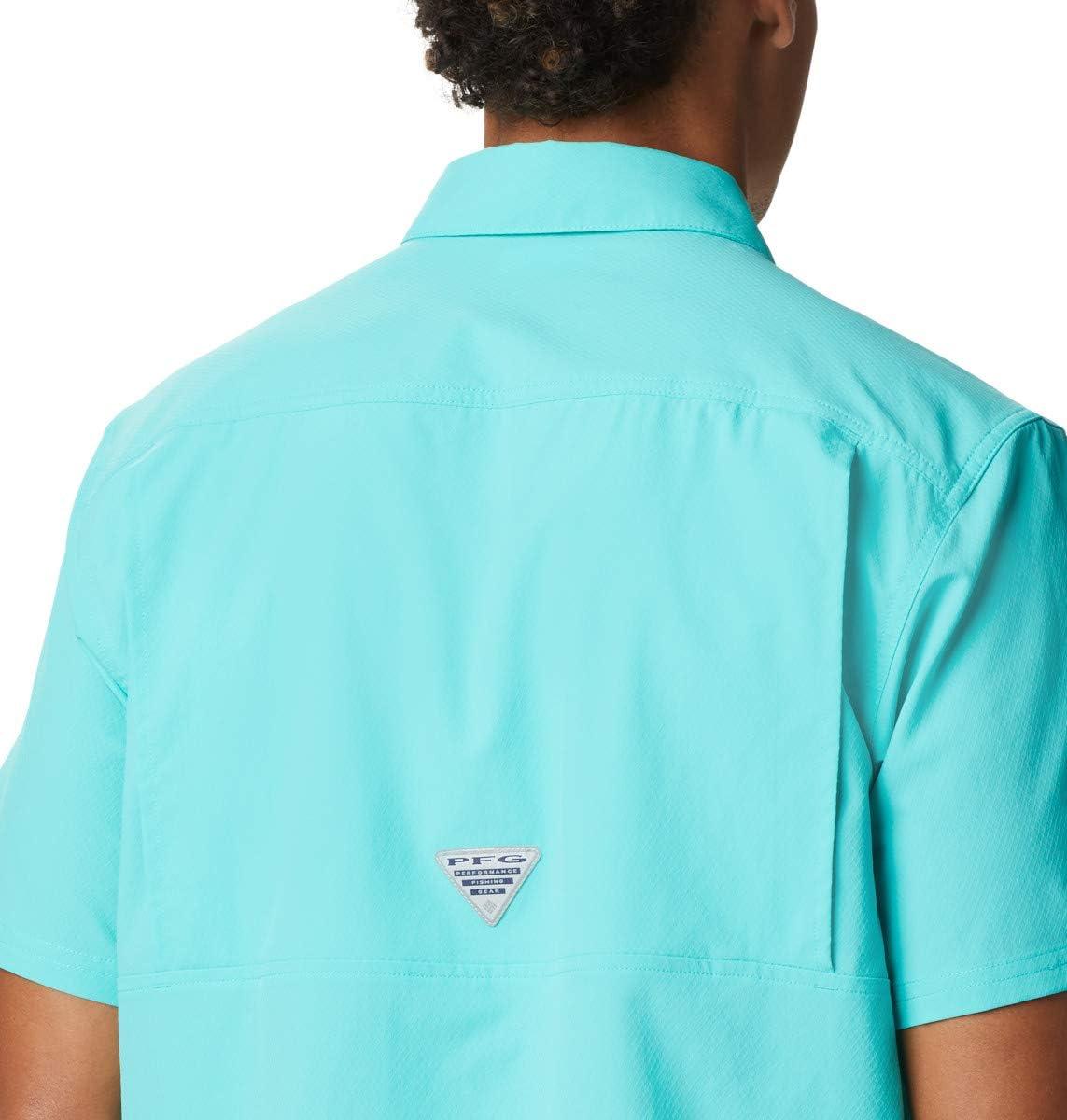 imageColumbia Mens Standard Slack Tide Camp ShirtDolphin