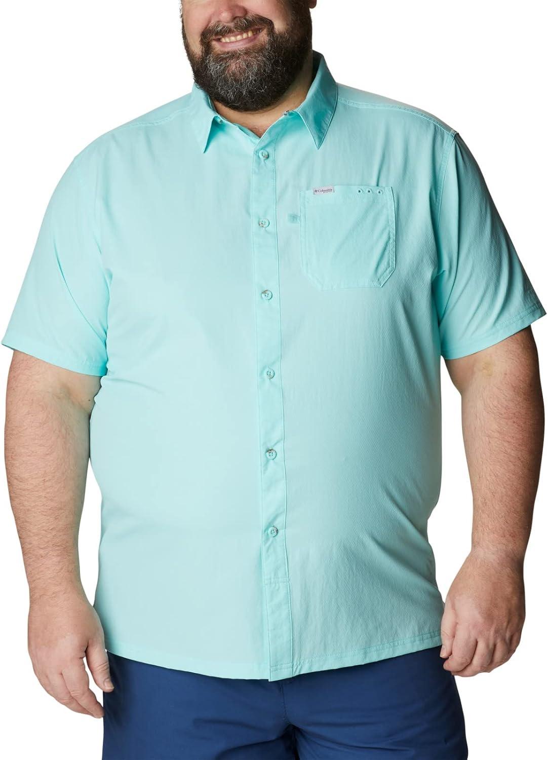 imageColumbia Mens Standard Slack Tide Camp ShirtGulf Stream