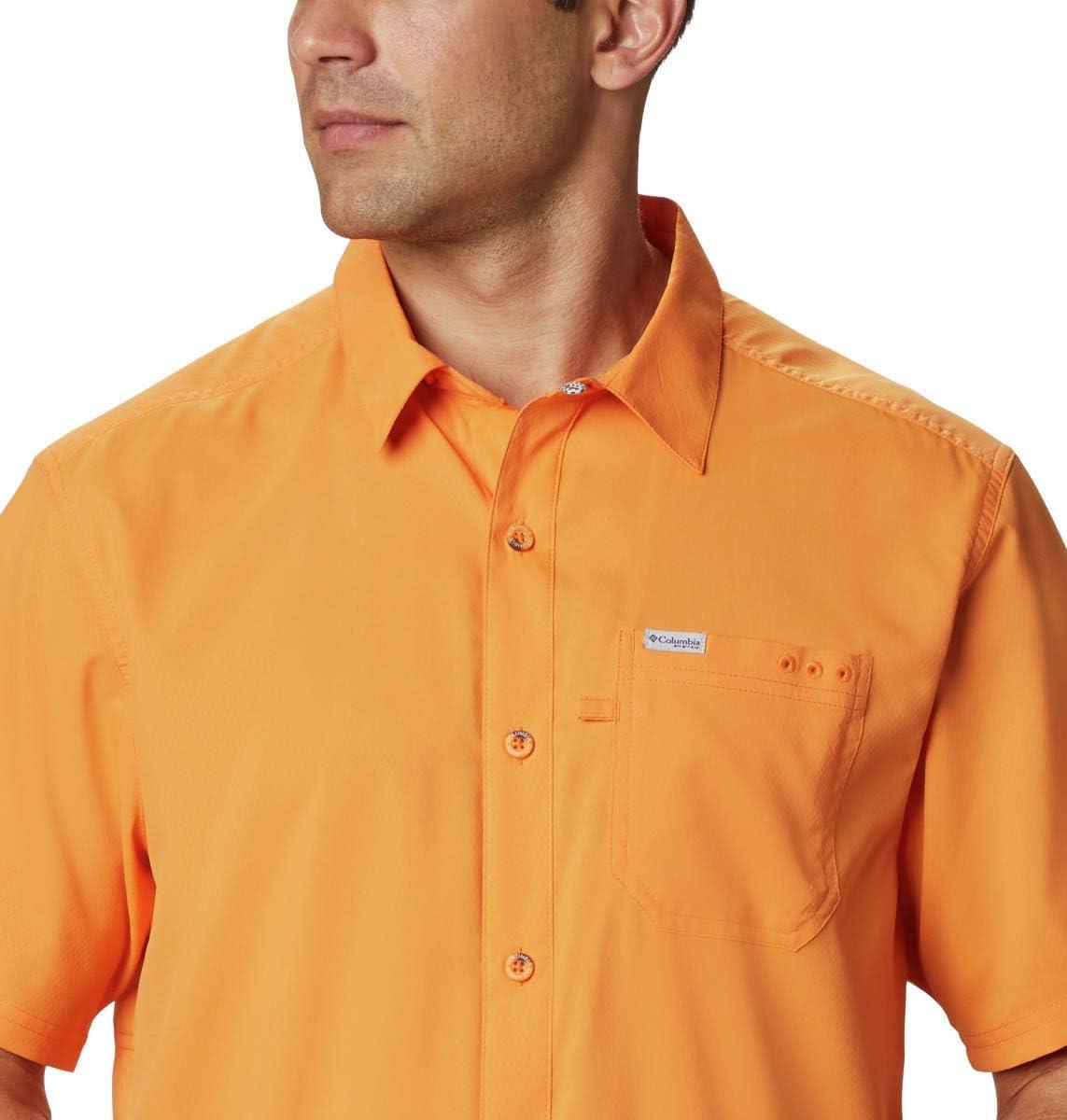 imageColumbia Mens Standard Slack Tide Camp ShirtKoi
