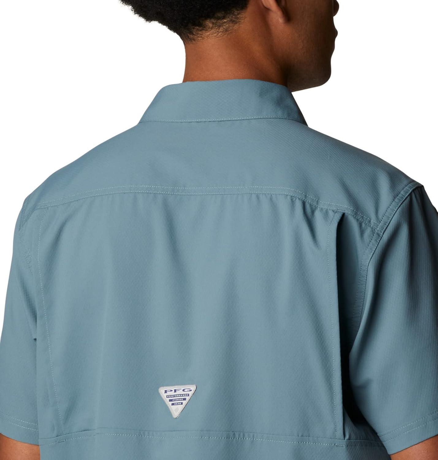 imageColumbia Mens Standard Slack Tide Camp ShirtMetal