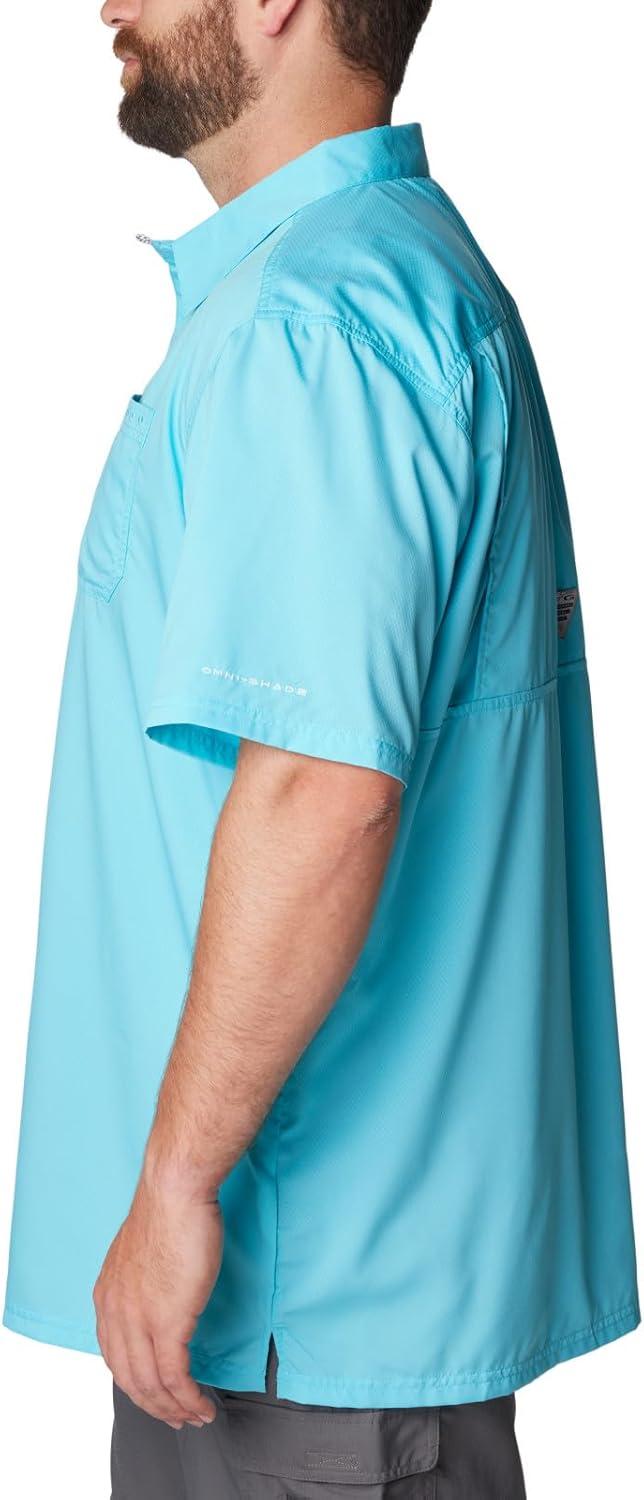 imageColumbia Mens Standard Slack Tide Camp ShirtOpal Blue