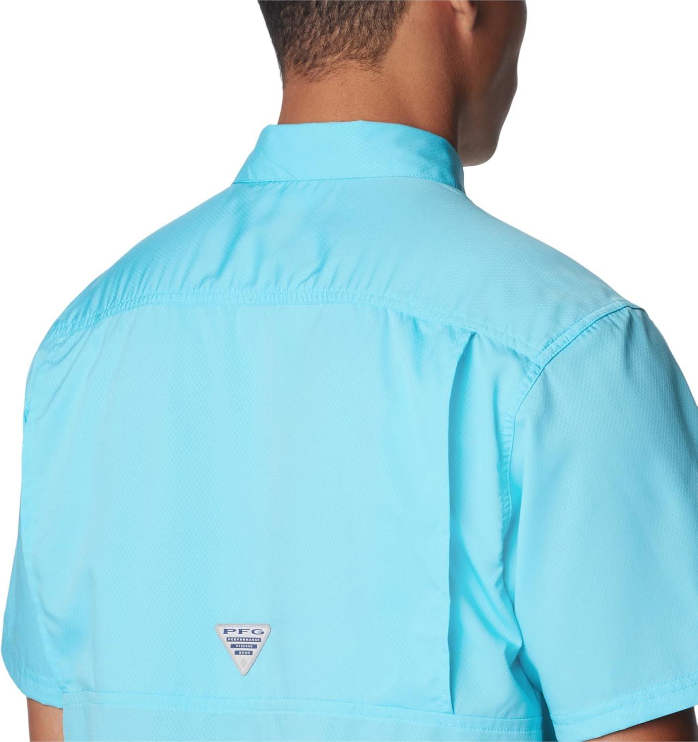 imageColumbia Mens Standard Slack Tide Camp ShirtOpal Blue