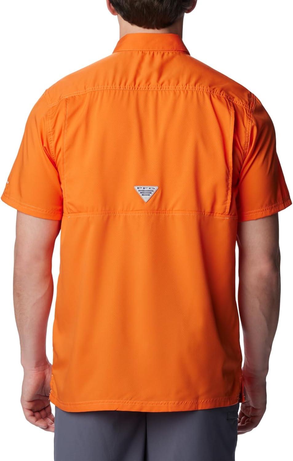 imageColumbia Mens Standard Slack Tide Camp ShirtOrange Reef