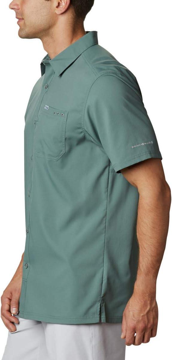 imageColumbia Mens Standard Slack Tide Camp ShirtPond