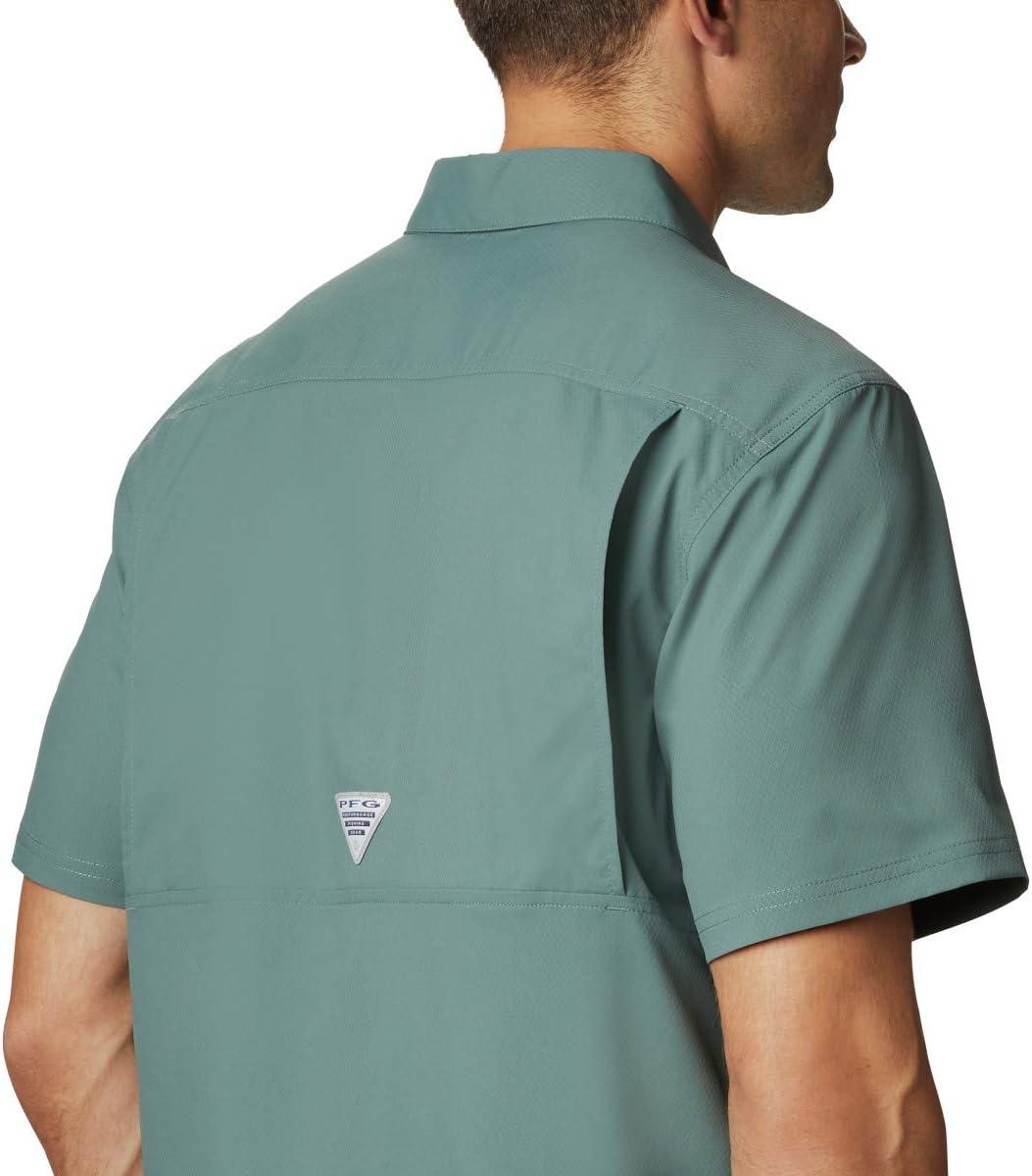 imageColumbia Mens Standard Slack Tide Camp ShirtPond