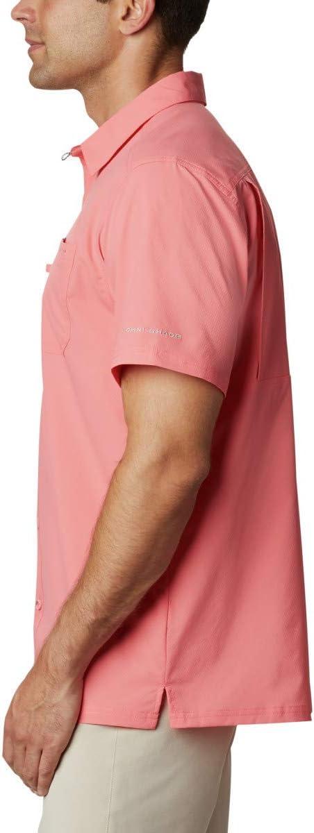 imageColumbia Mens Standard Slack Tide Camp ShirtSalmon