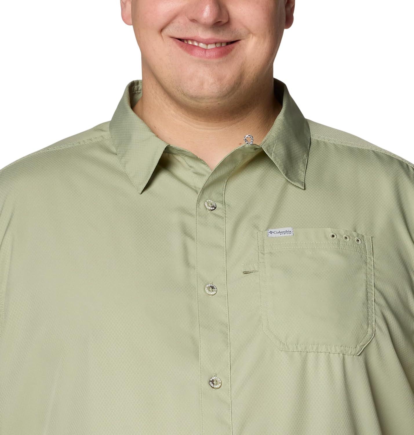 imageColumbia Mens Standard Slack Tide Camp ShirtSmokey Sage
