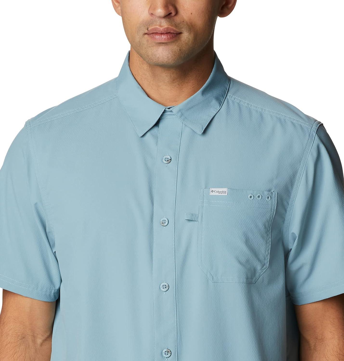 imageColumbia Mens Standard Slack Tide Camp ShirtStorm