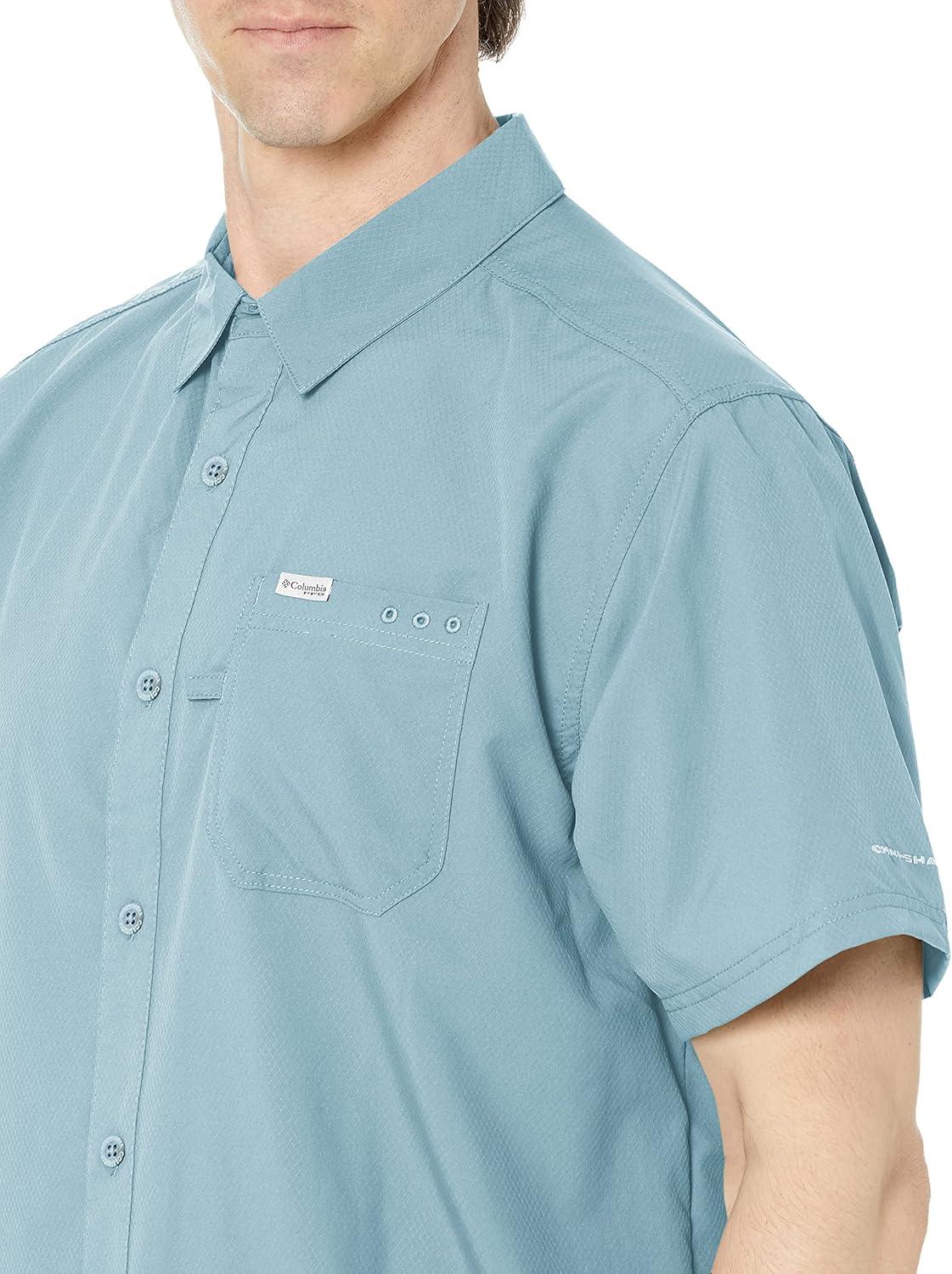 imageColumbia Mens Standard Slack Tide Camp ShirtStorm