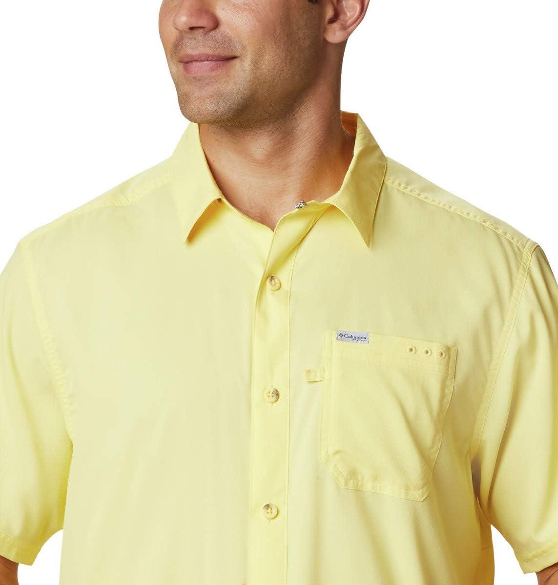 imageColumbia Mens Standard Slack Tide Camp ShirtSunlit