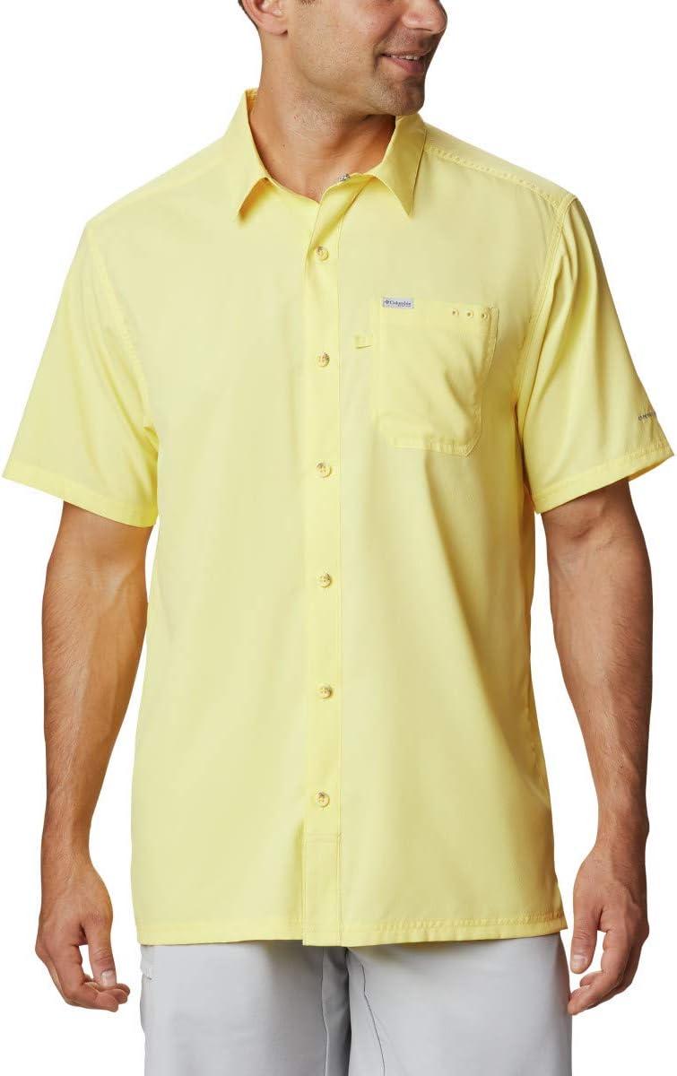 imageColumbia Mens Standard Slack Tide Camp ShirtSunlit