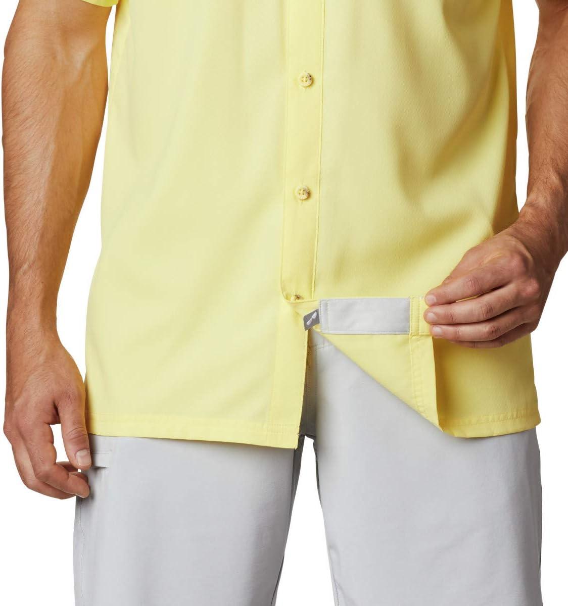 imageColumbia Mens Standard Slack Tide Camp ShirtSunlit