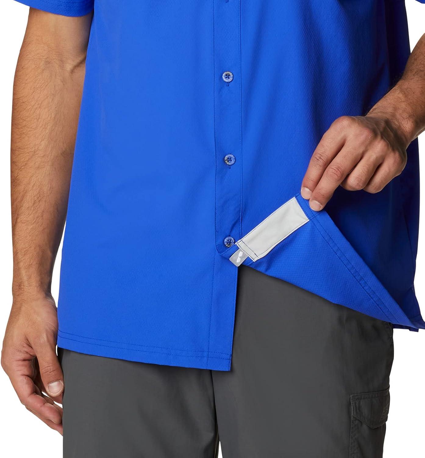 imageColumbia Mens Standard Slack Tide Camp ShirtTanzanite
