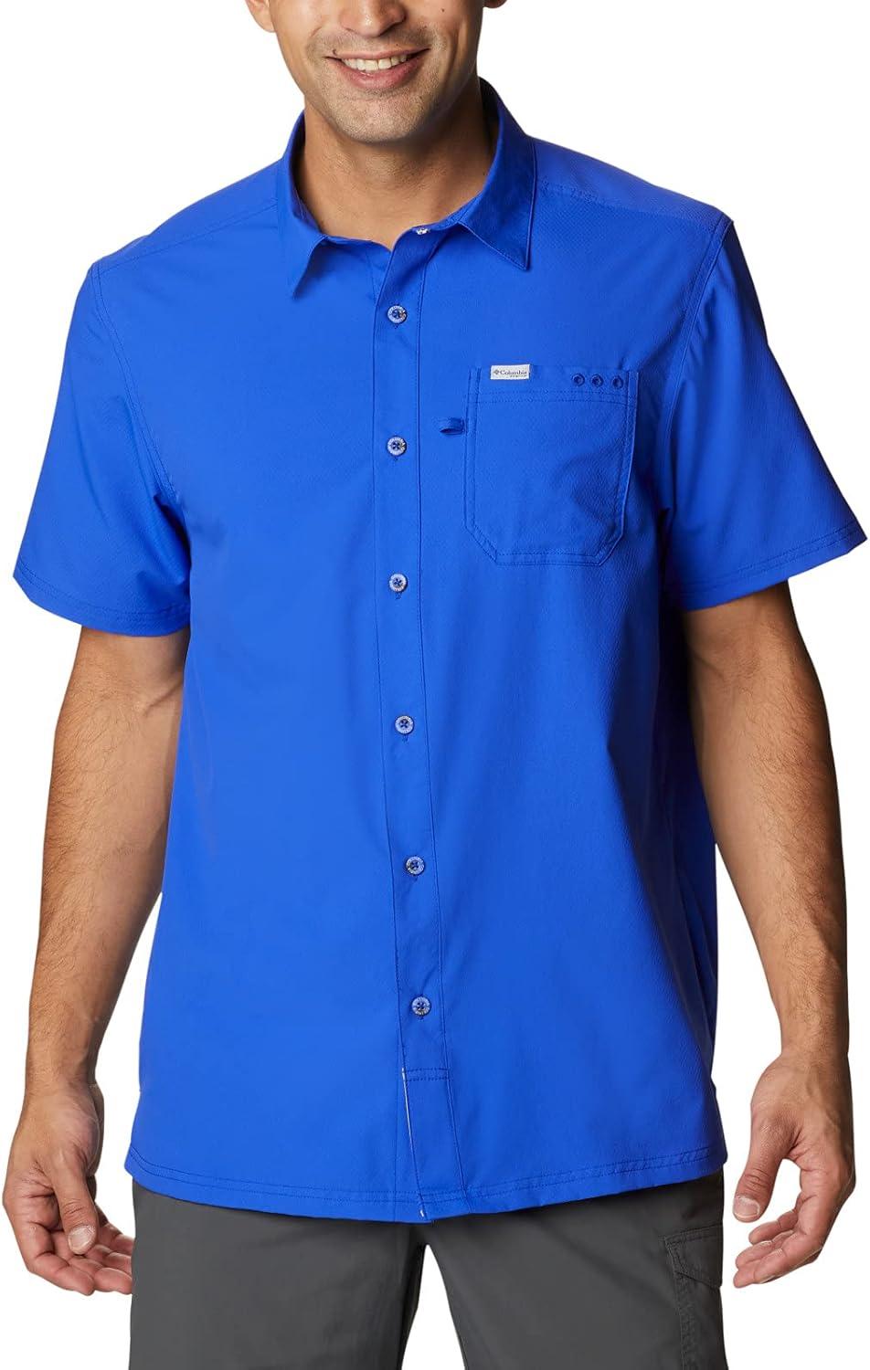imageColumbia Mens Standard Slack Tide Camp ShirtTanzanite