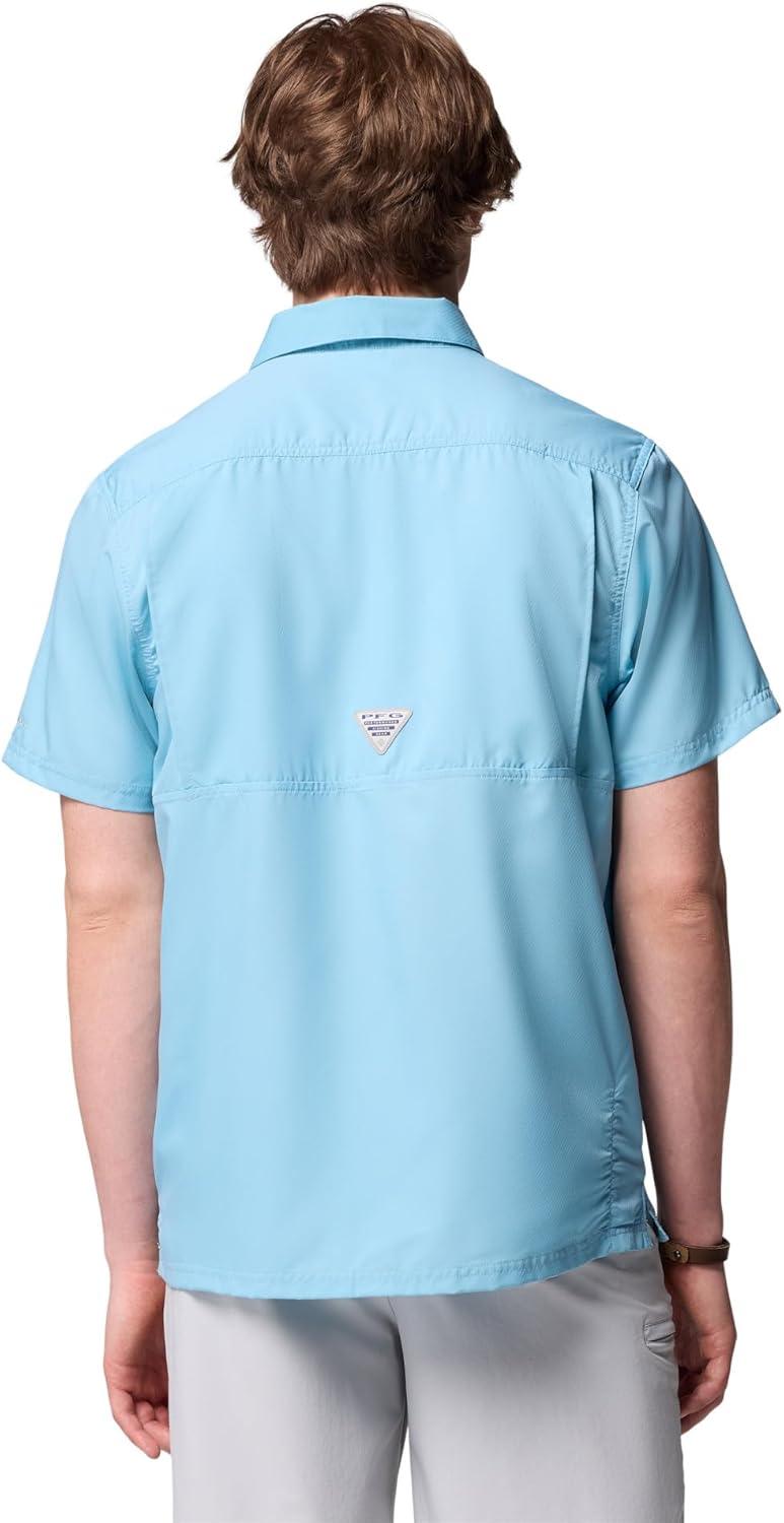 imageColumbia Mens Standard Slack Tide Camp ShirtVintage Blue