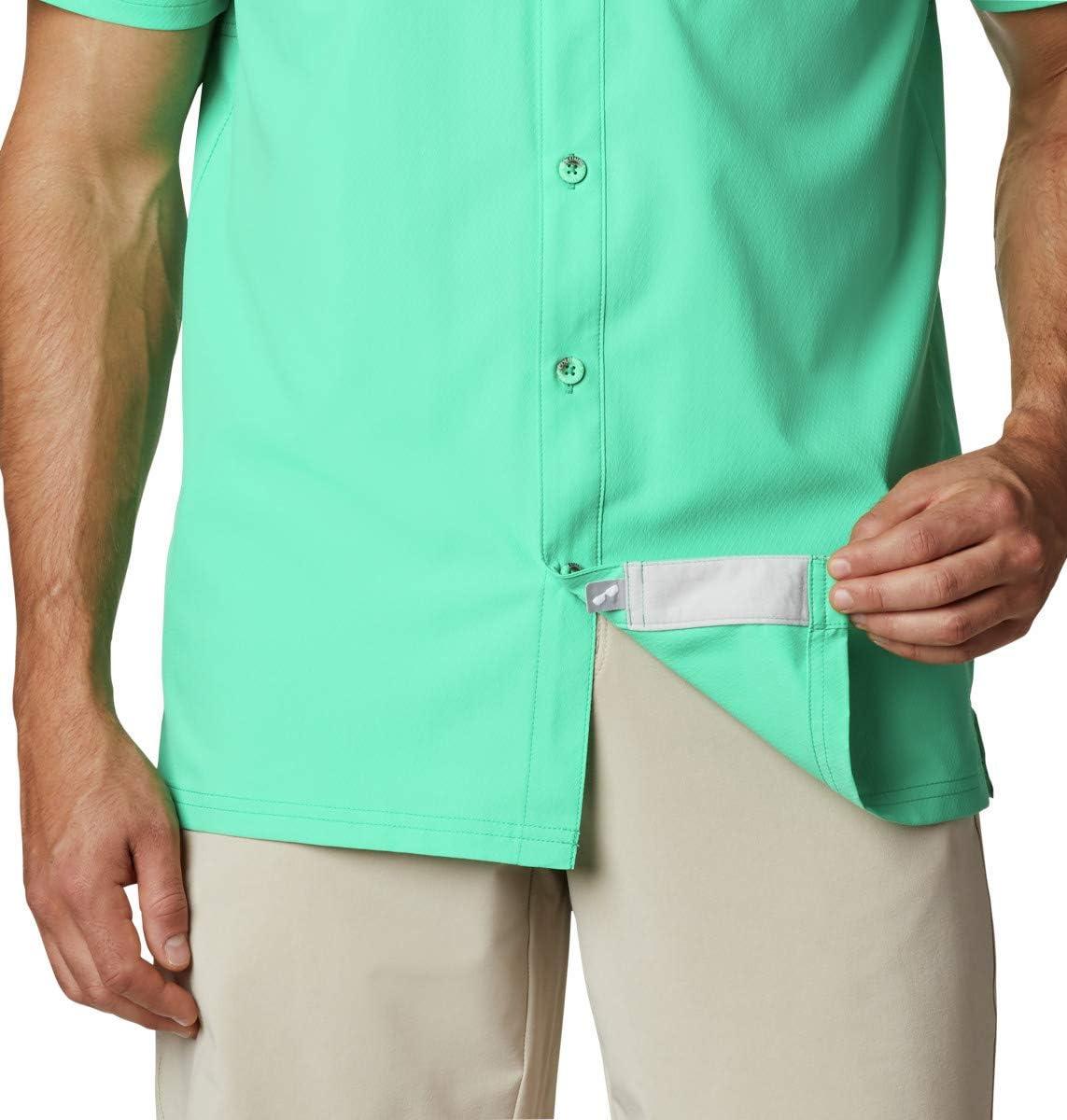 imageColumbia Mens Standard Slack Tide Camp ShirtWinter Green