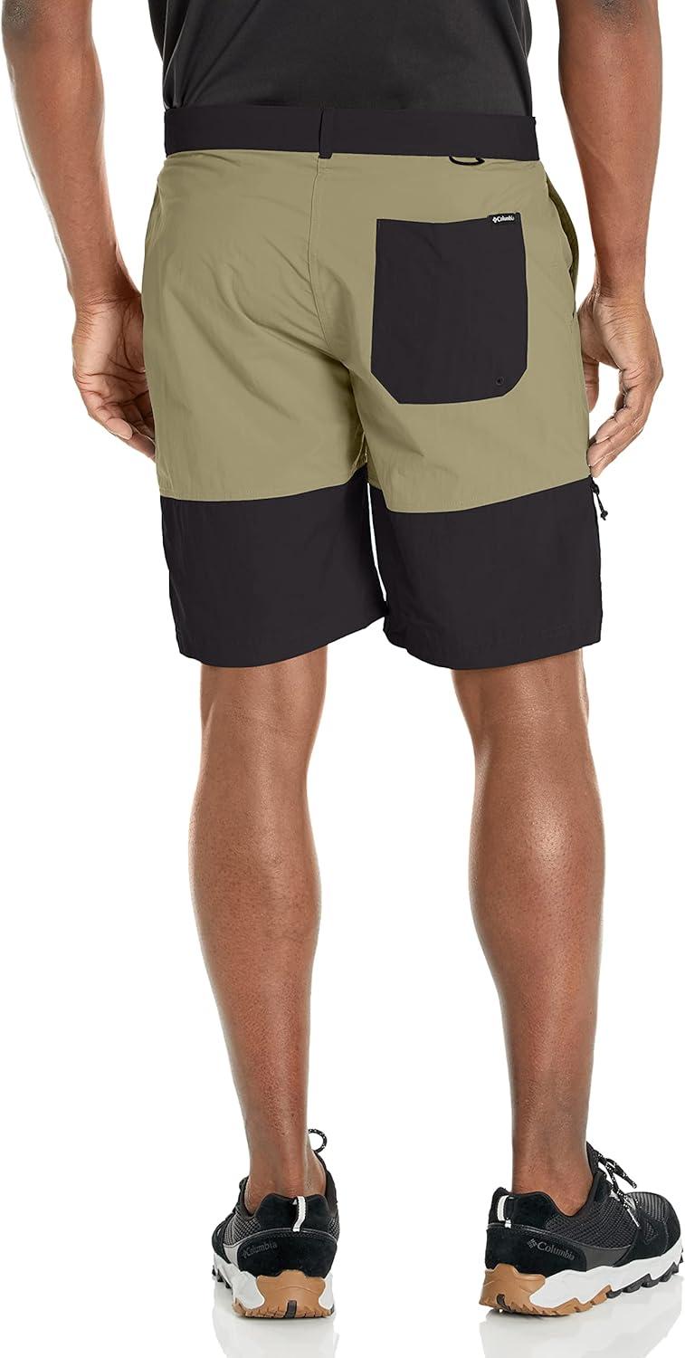 imageColumbia Mens Summerdry Belted ShortStone GreenBlack