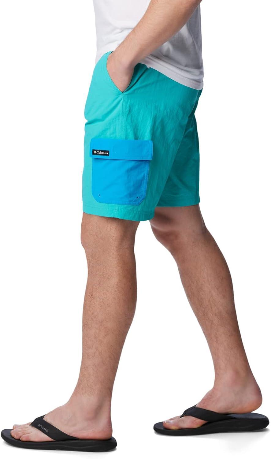 imageColumbia Mens Summerdry Brief ShortBright Aqua