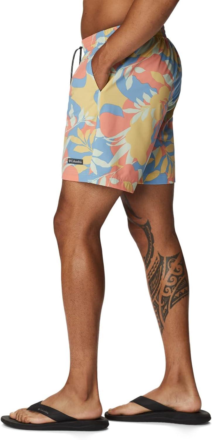 imageColumbia Mens Summertide Stretch Printed ShortCornstalk Floriated