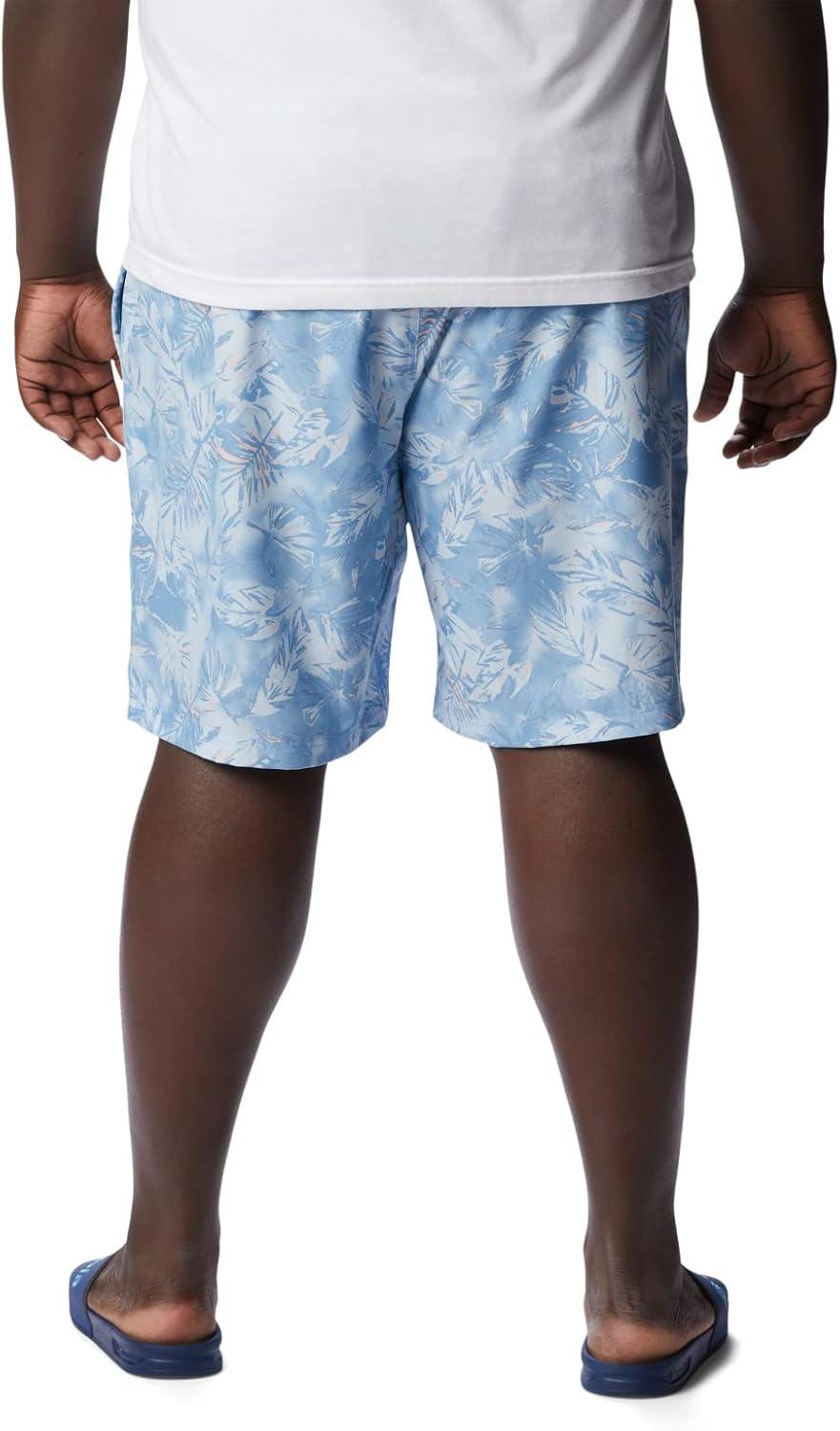 imageColumbia Mens Summertide Stretch Printed ShortJet Stream Sketchy Paradise