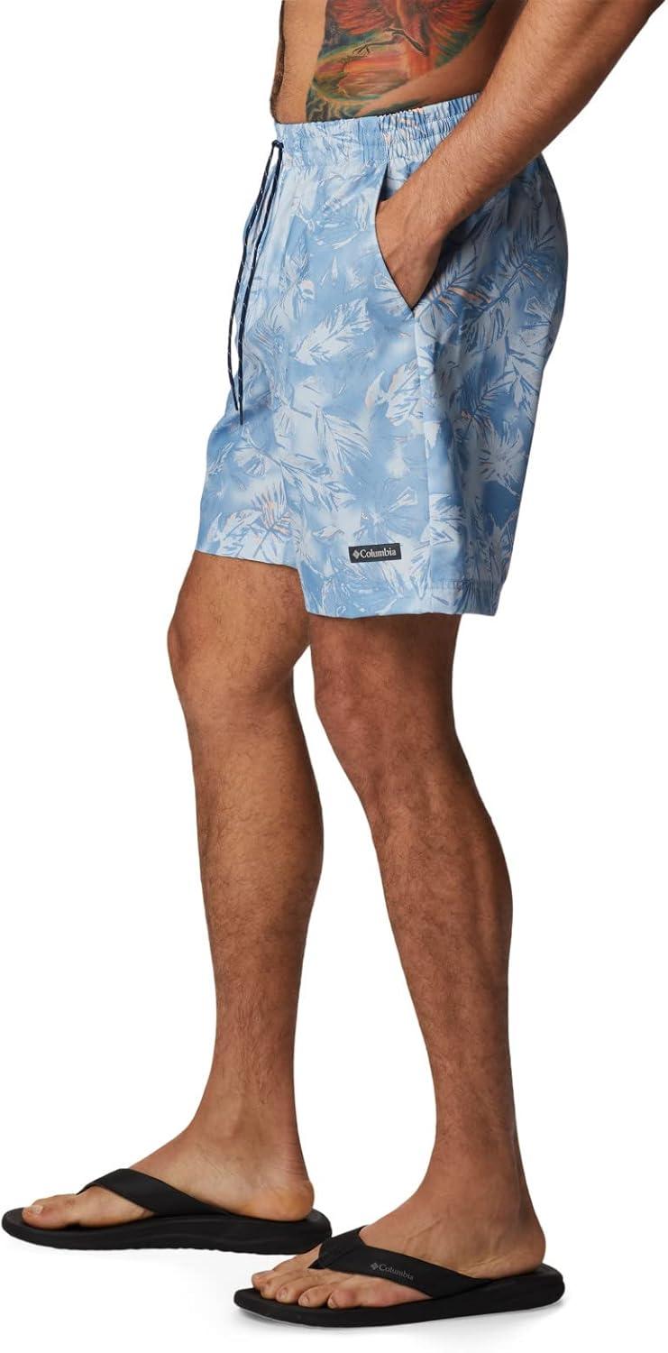 imageColumbia Mens Summertide Stretch Printed ShortJet Stream Sketchy Paradise