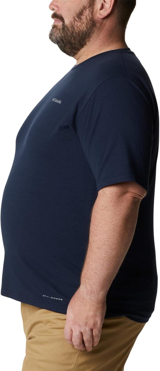 imageColumbia Mens Sun Trek Short Sleeve Tee Collegiate Navy Small