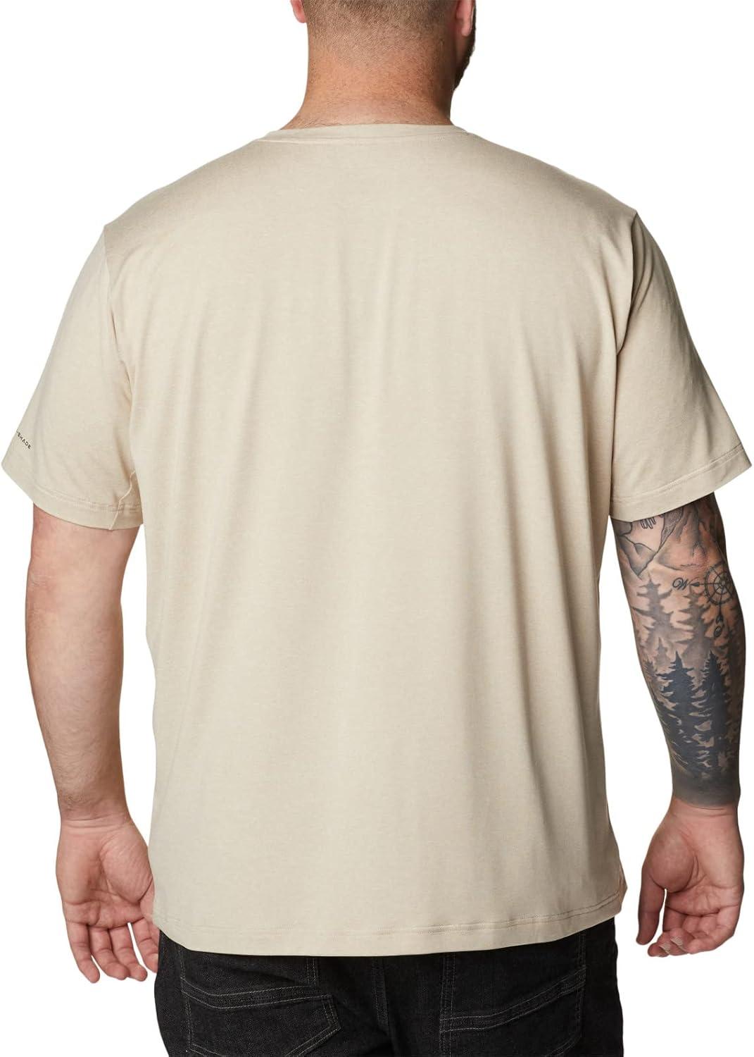 imageColumbia Mens Tech Trail Crew NeckAncient Fossil Heather