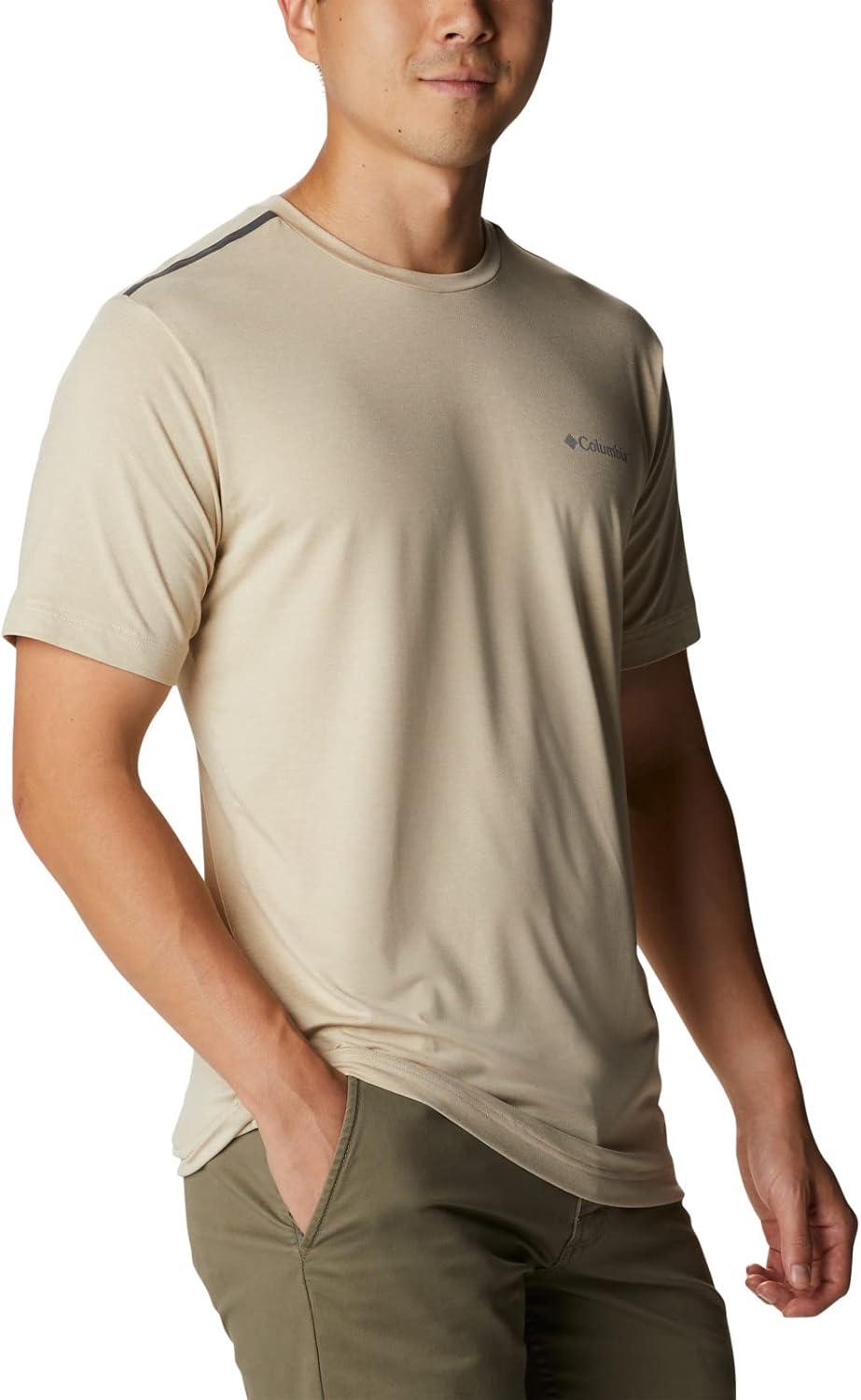 imageColumbia Mens Tech Trail Crew NeckAncient Fossil Heather