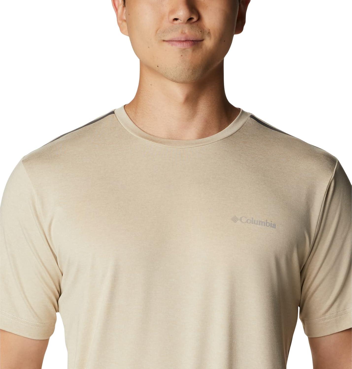 imageColumbia Mens Tech Trail Crew NeckAncient Fossil Heather