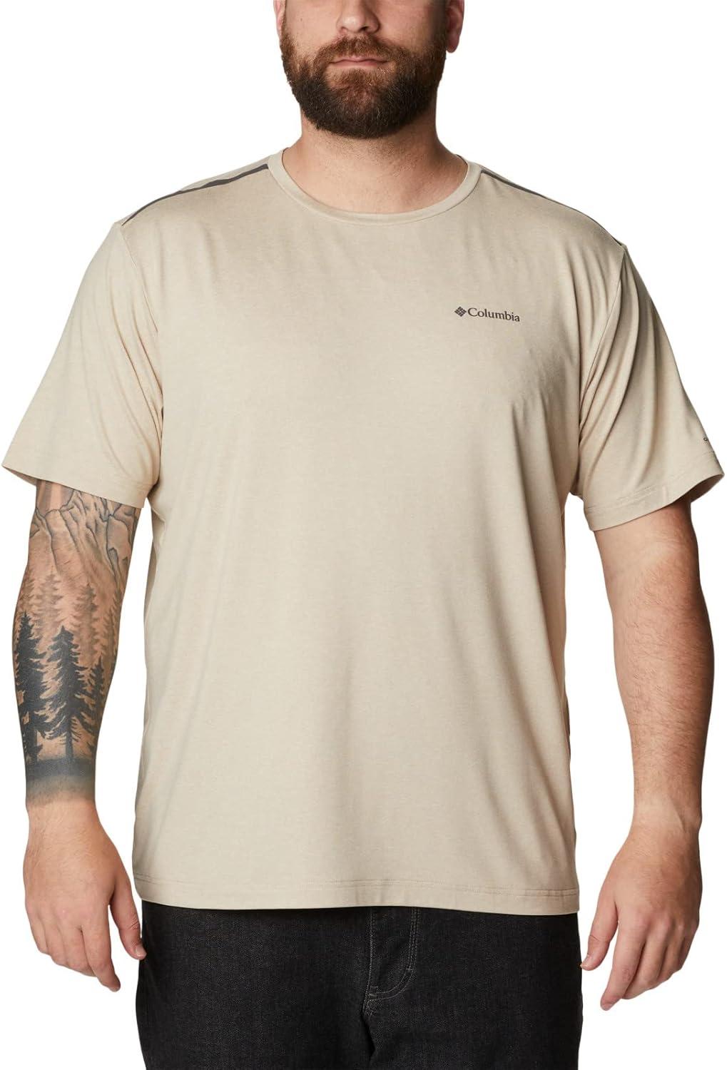 imageColumbia Mens Tech Trail Crew NeckAncient Fossil Heather