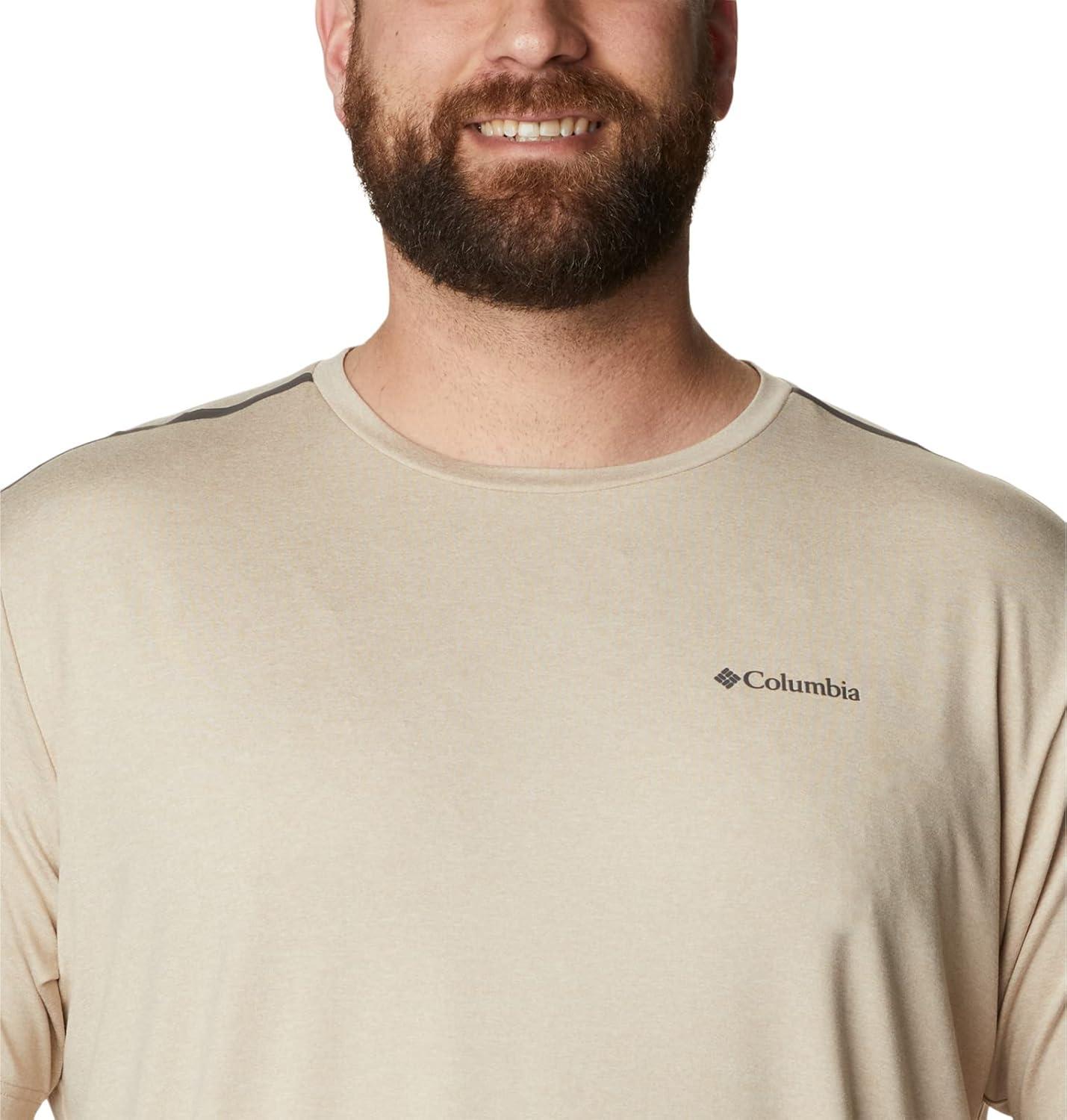 imageColumbia Mens Tech Trail Crew NeckAncient Fossil Heather