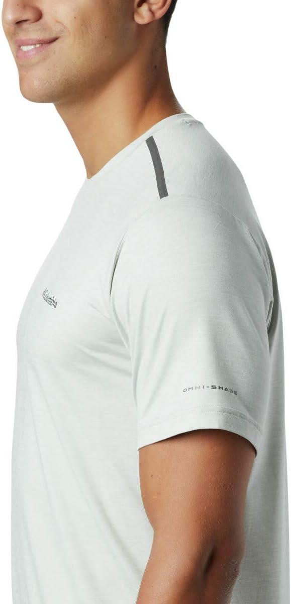 imageColumbia Mens Tech Trail Crew NeckCool Grey Legacy Color Code 019