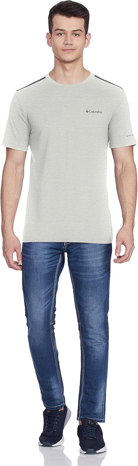 imageColumbia Mens Tech Trail Crew NeckCool Grey Legacy Color Code 019