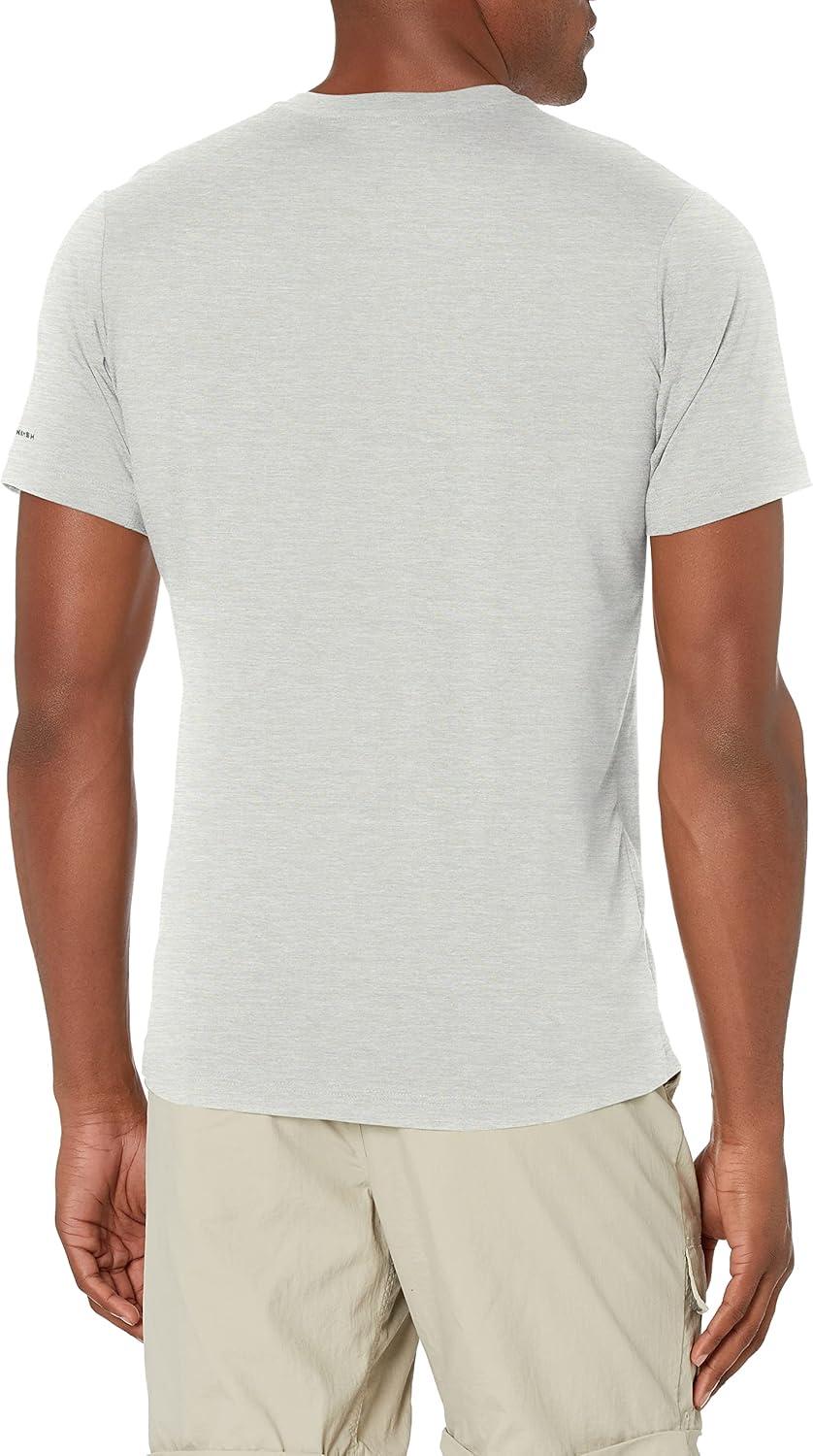 imageColumbia Mens Tech Trail Crew NeckCool Grey Legacy Color Code 019