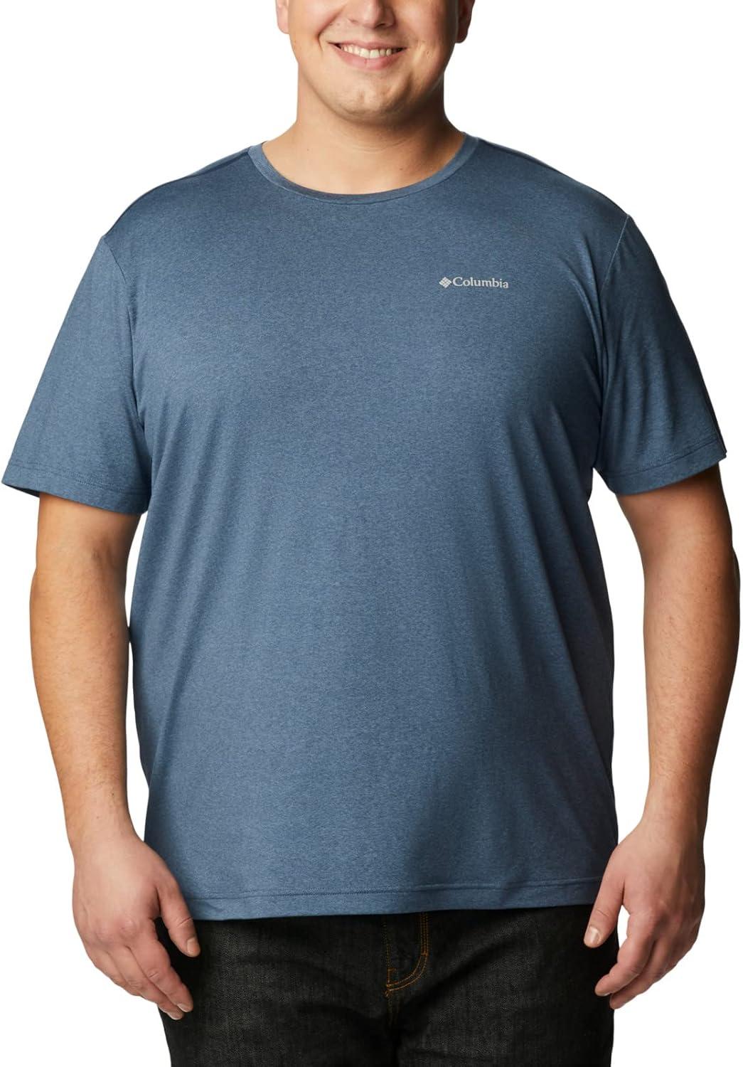 imageColumbia Mens Tech Trail Crew NeckDark Mountain Heather