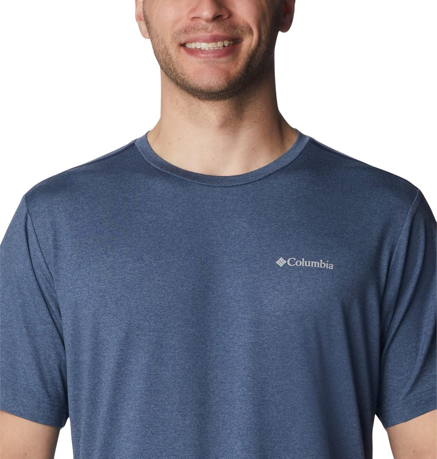 imageColumbia Mens Tech Trail Crew NeckDark Mountain Heather