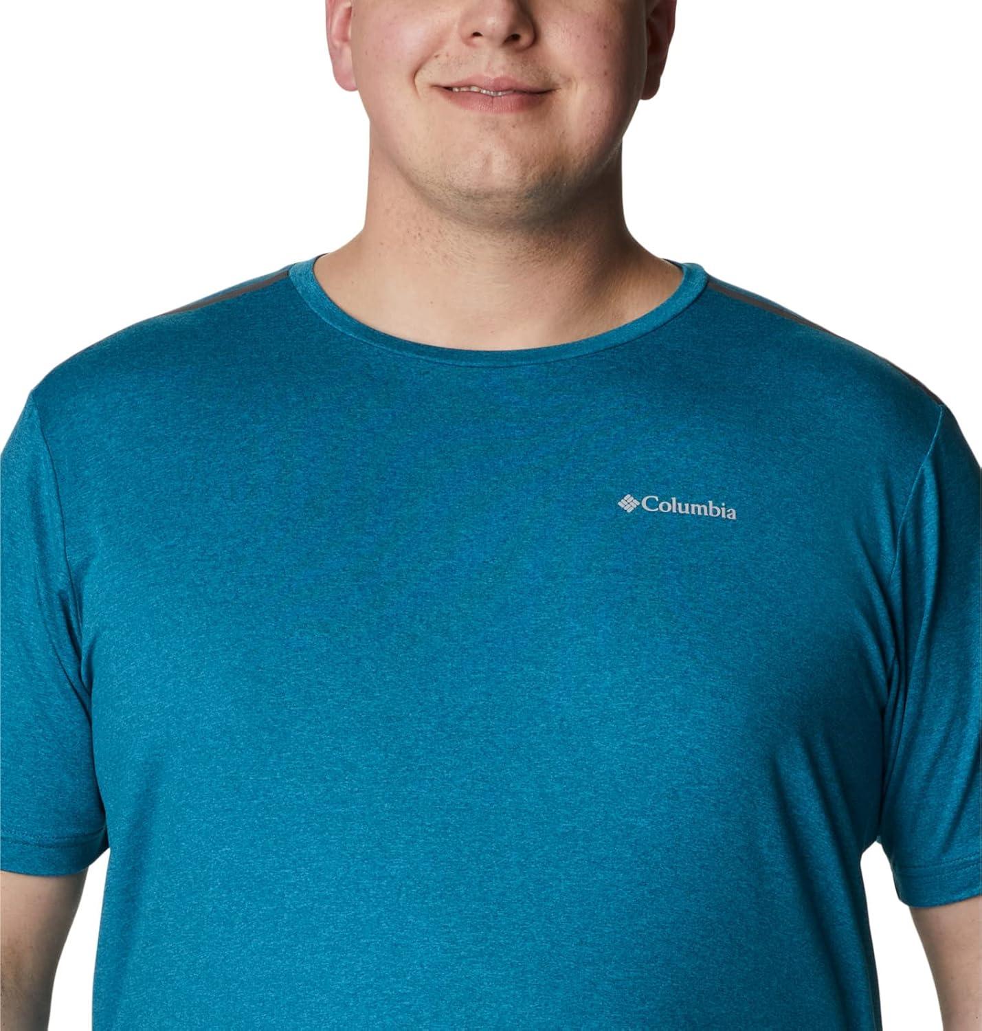 imageColumbia Mens Tech Trail Crew NeckDeep Marine Heather