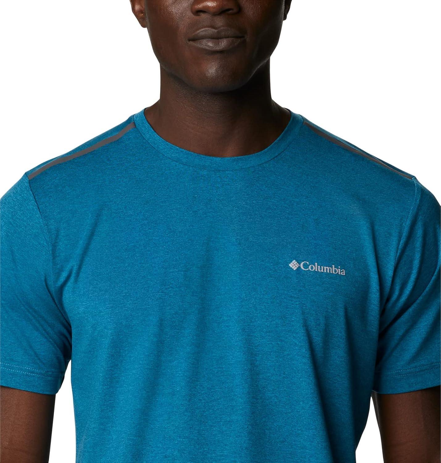 imageColumbia Mens Tech Trail Crew NeckDeep Marine Heather