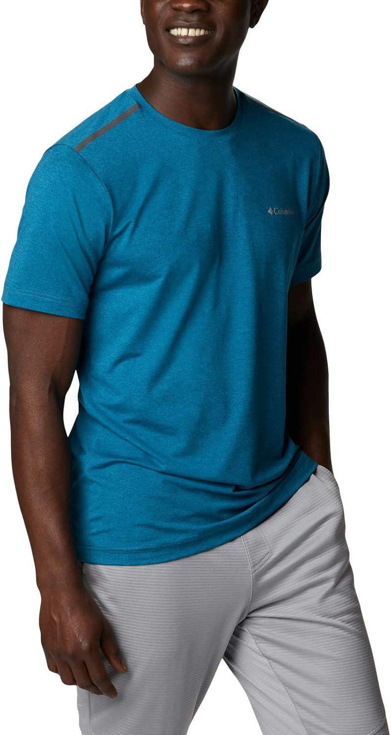 imageColumbia Mens Tech Trail Crew NeckDeep Marine Heather