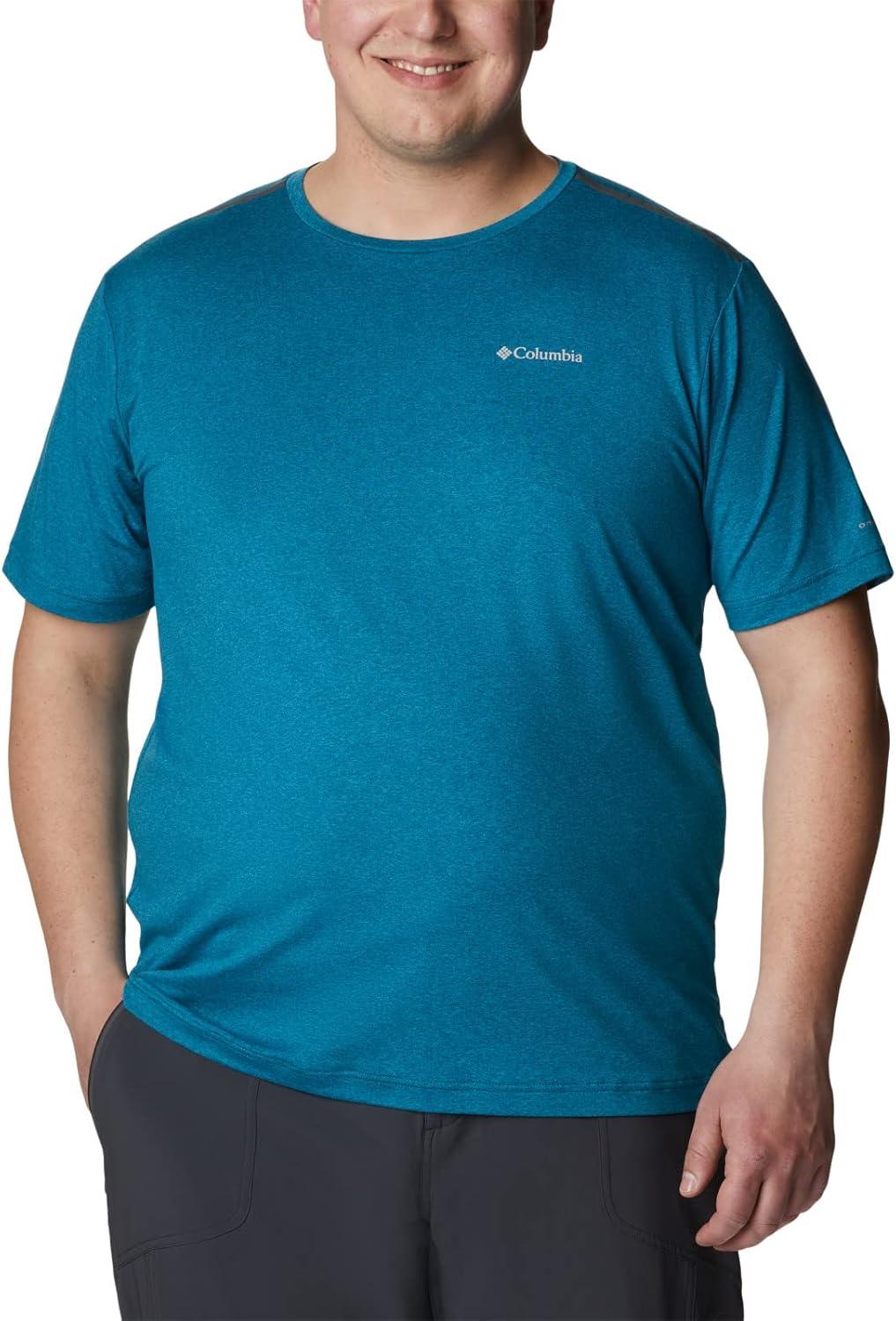 imageColumbia Mens Tech Trail Crew NeckDeep Marine Heather