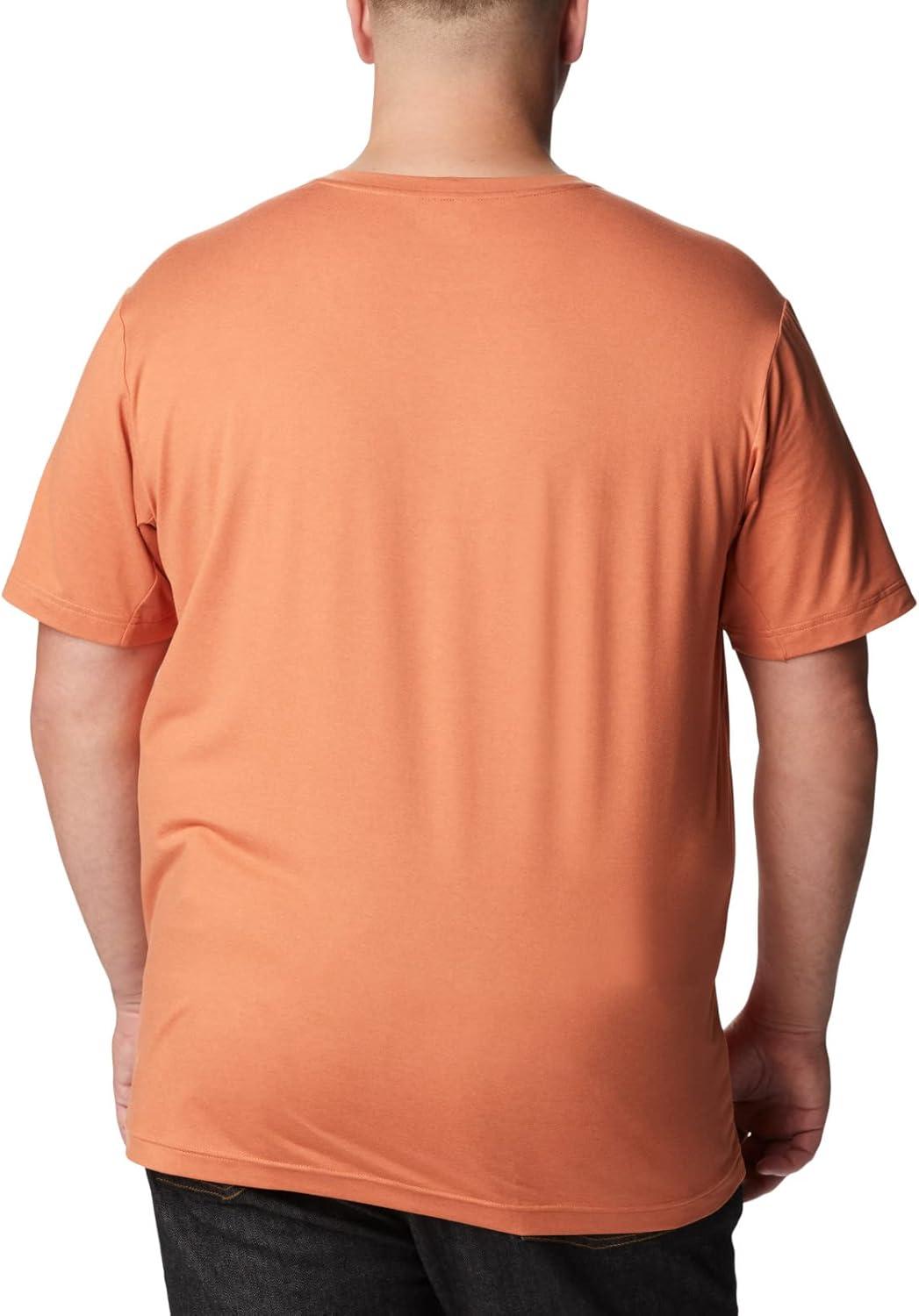 imageColumbia Mens Tech Trail Crew NeckDesert Orange Heather