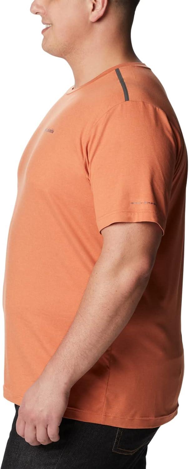 imageColumbia Mens Tech Trail Crew NeckDesert Orange Heather