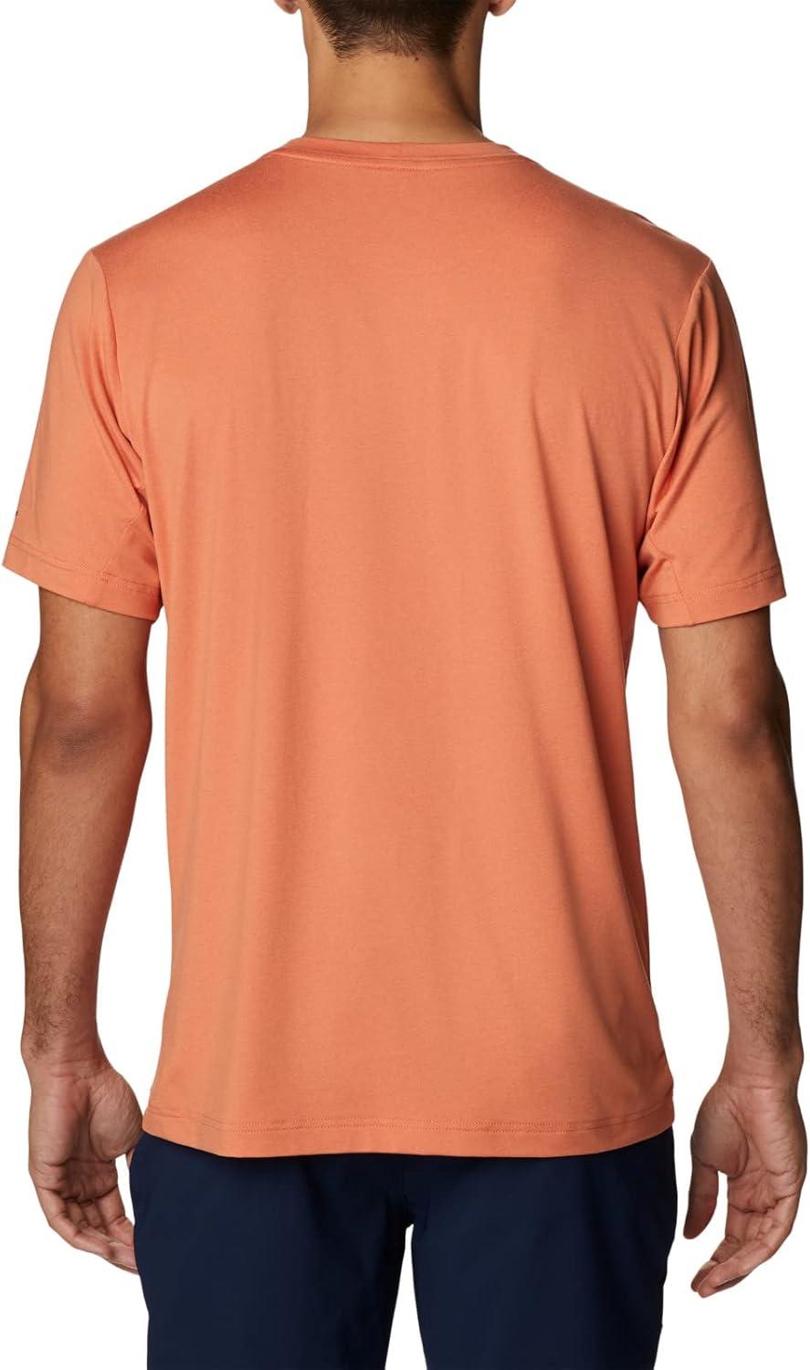 imageColumbia Mens Tech Trail Crew NeckDesert Orange Heather