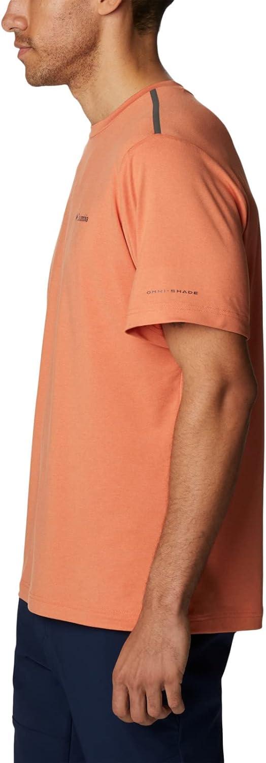imageColumbia Mens Tech Trail Crew NeckDesert Orange Heather