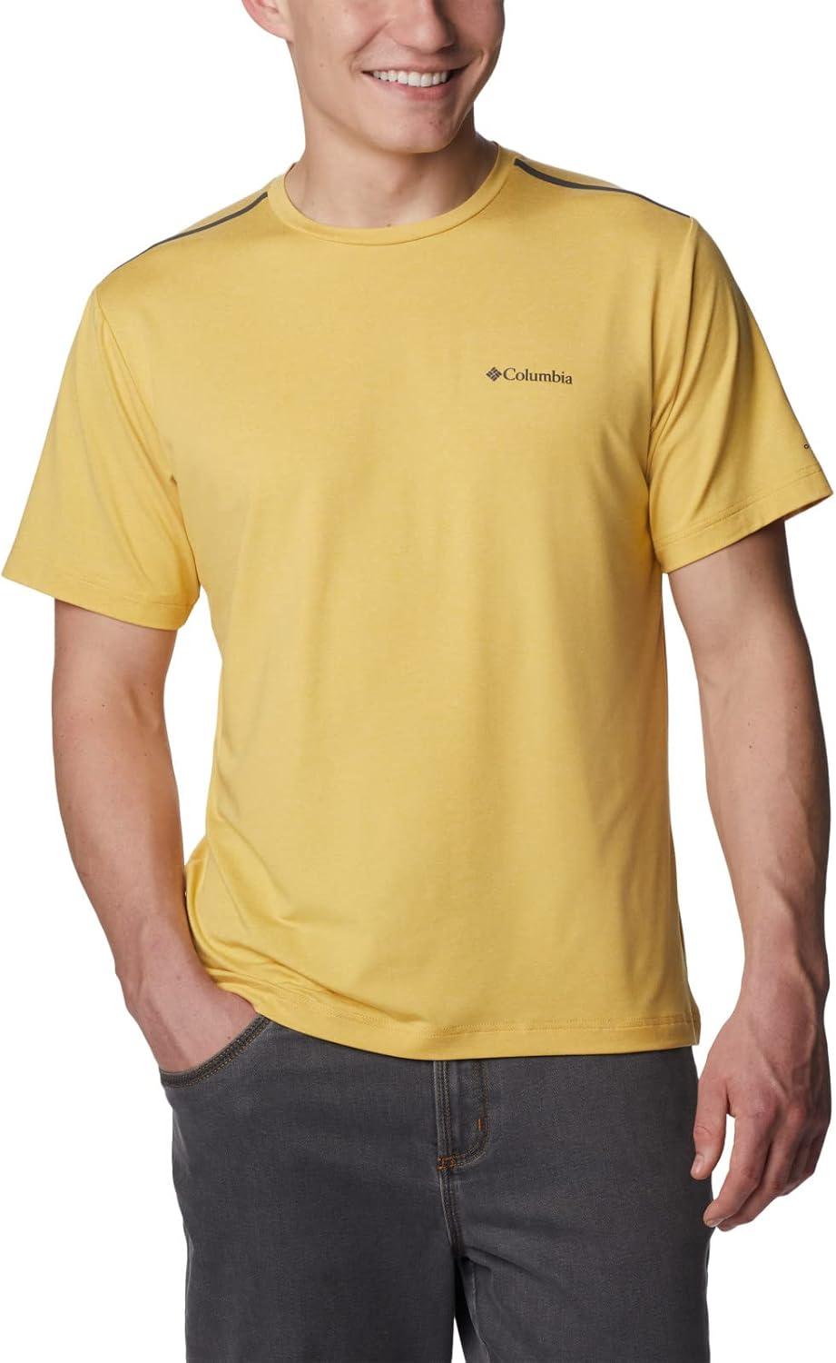 imageColumbia Mens Tech Trail Crew NeckGolden Nugget Heather