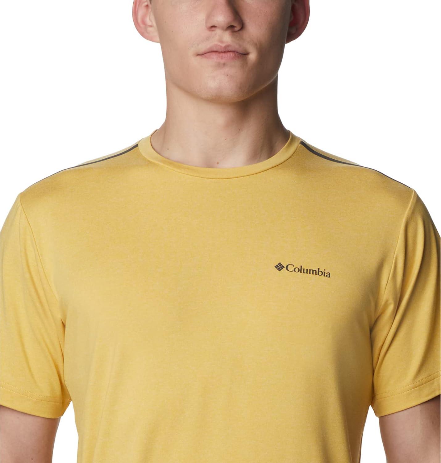 imageColumbia Mens Tech Trail Crew NeckGolden Nugget Heather